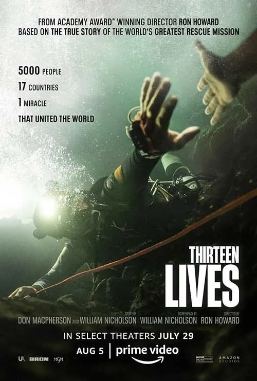 Premium VOD film database movie poster for Thirteen Lives