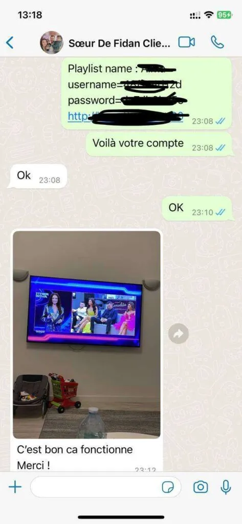 WhatsApp customer service setup chat screenshot feed 6